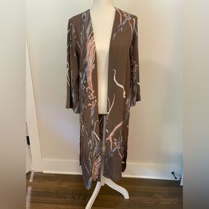 Caramel long cardigan
